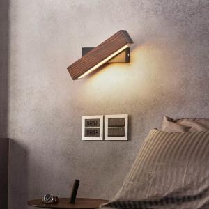 Wholesale Nordic Solid Walnut Wood Wall Lamp AC110-240V LED Wall Sconces wood wall lamp (WH-OR-64) from china suppliers