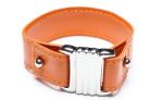 Leather Bracelet, Stainless Steel Clasp, 8 Inches