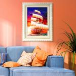 Scenery Design 3D Lenticular Printing Service 3D Pictures
