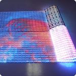 Intelligent Panoramic 3D Radar Sensing LED Building Glass Curtain Wall Grid