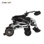 Brush Motor Light Foldable Wheelchair With Rigid PU Tyre 6km/H