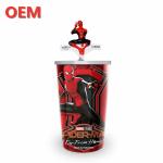 OEM Customized DC Straw Cup Cartoon Drink Cup Keychain Accessories Custom Figure