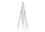 Face Deep Stainless Steel Golden Mean Calipers with 4 Prong for High Defined
