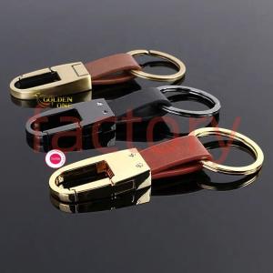 Wholesale Vente chaude chaussure hommes veritable vachette premium veritable animal lettres metal porte-cles from china suppliers