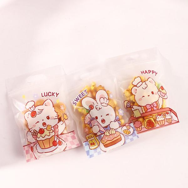 Hard Candy Transparent Opp Header Bag Recyclable Cellophane Bags For Food