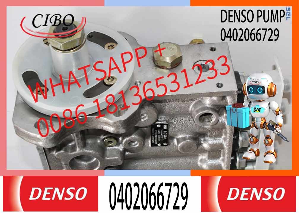 Diesel Engine Parts Fuel Pump 0402066729 3938375 High Pressure Common Rail For Cummins 6CT8.3