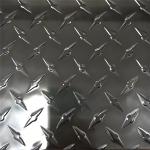 Tough Aluminum Diamond Plate 40 Brinell Hardness Standard Packing 0.6mm - 1.2mm
