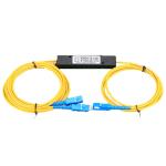Single Mode Fiber Optical Coupler , 1x2 Fiber Coupler Low Insertion Loss