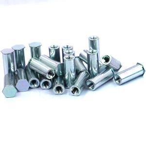 Wholesale Blind Threaded Stangoffs Hex Head Screw Aluminum Material Use for Heavy Industry M0.5-M3 from china suppliers
