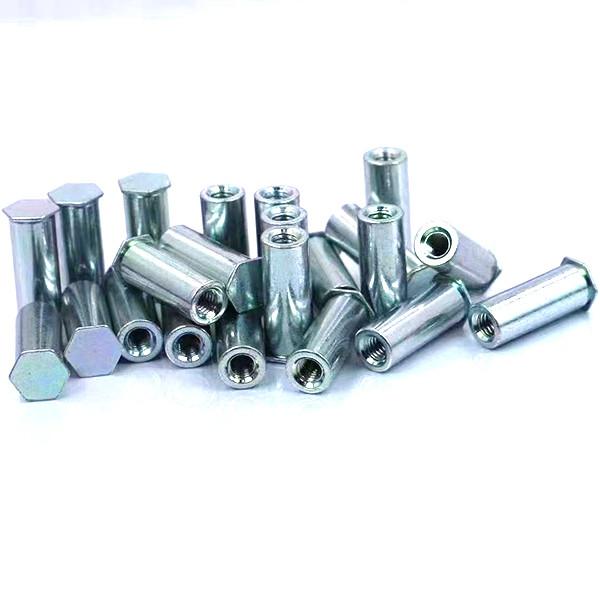 Aluminum Material Blind Threaded Stangoffes High Precision for Bicycle BSOA M3
