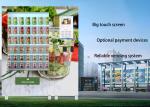 Non-touch Healthy Vending Machines For Salad With Refrigerator Remote Control