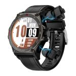Wireless Smart Watch With TWS Earbuds Compact Monitor Health And Stay Entertaine