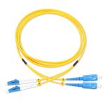 Duplex SC UPC Fiber Optic Patch Cord Single Mode Low Insertion loss
