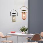 Postmodern Led Pendant Lights Designer Glass Hanglamp For Living Room Bedroom