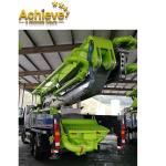 47M Used ZOOMLION Concrete Pump Boom Benz Chassis Concrete Mixer Truck