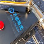 Wuxi City Solar Panel Cleaning and Washing Robot with Li-Battery After-sales
