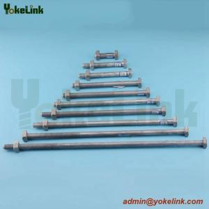 Wholesale High Quality Forged Steel ASME B18.2.6 square machine bolt for Pole Line Hardware from china suppliers