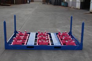 Wholesale ISO Warehouse Heavy Duty 2400 Lb Stackable Steel Pallets from china suppliers