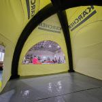 Portable Outdoor 4 Legs Inflatable Spider Tent Inflatable Gazebo Canopy Tent For