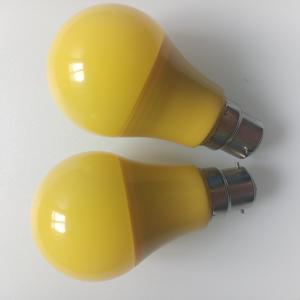 Wholesale No Glare Yellow LED Bulb Light with Anti-UV, 80-83Ra, Triac Dimmable &amp; E27/B22/E26 Lamp Base from china suppliers