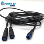 Customized M8 6pin IP65 E Bike Accessories Cable Wire Connector