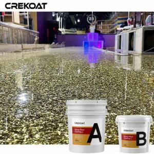 Wholesale Polished Concrete Metallic Epoxy Floor Coating Seamless High-Gloss Finish from china suppliers