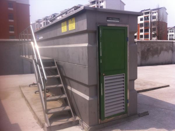 Good stability Containerized MBR sewage treatment system , membrane water
