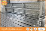 Q235 pre galvanized steel catwalk scaffold steel plank hooks for 1219*1700MM