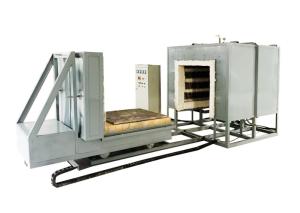 Wholesale High Temperature Bogie Hearth Furnace , Electric Bogie Type Heat Treatment Furnace from china suppliers