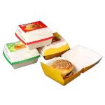 Low Price Custom Logo Biodegradable Kraft Cardboard Boxes for Fries Burger
