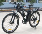 Lithium 36V 10Ah Battery Adult Electric Moped Bike With 250w Brush Engine
