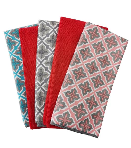 24x16inch Printing Polyester Super Absorbent Towel For Household Cloth
