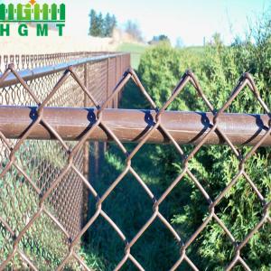 Wholesale Black PVC Coating Chain Link Fence Roll 6ft 7ft 8ft from china suppliers