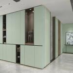 London Fog Wall Floor Porcelain Slab Tile With Sleek Profile 3mm Thickness