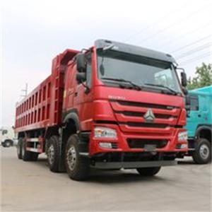 Wholesale Customizable Right Rudder 8x4 Sinotruck Howo Dump Truck With 380 HP and 8.2 Meters Cargo Box Length Zz3317n4667e1 from china suppliers