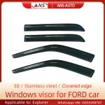 Sleek Smoke Window Visor ISO9001 Ford Explorer Rain Guards