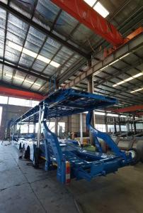 Wholesale Tire Triangle/Double Star/Double Money Double Classis Semi Trailer for Auto Transport Load from china suppliers