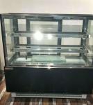 Right Angle Cake Display Cabinet Commercial Economic