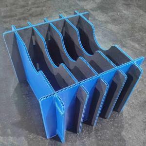 Wholesale PP Corrugated Compartment Boxes Plastic Card Board Fire Resistant from china suppliers