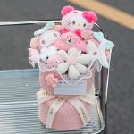 Plush Variety Kuromi Cinnamon Dog Doll Bouquet for Mother's Day and Teacher's