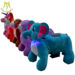 Hansel wholesale electric kids animal toy and plush animal ride made in china