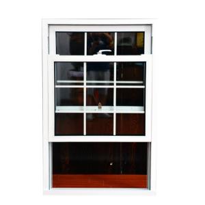 Wholesale 1.5mm PVC Hung Windows Crescent Lock Office Pvc Double Hung Windows from china suppliers