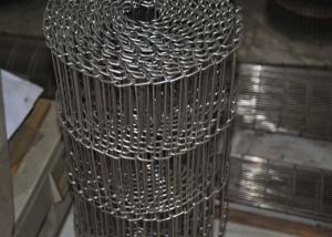 Wholesale Food Processing Flat Wire Mesh Conveyor Belt Smooth Surface , Alkali Resistant from china suppliers