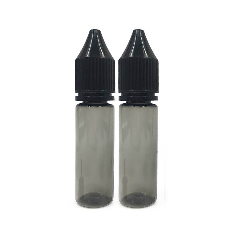 Custom Printed Transparent E Liquid Bottles Childproof Neck Type Various Capacities