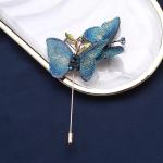 Captivating Dual Butterfly Brooch – Handcrafted Nature Art | Custom Wing