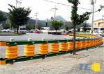 EVA Material Highway Safety Roller Barrier Galvanized Anti Crash