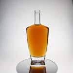 Glass Body Material Custom Glass Bottle for 700ml Super Flint Vodka Spirits