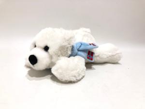 Wholesale Kids white Lying Polar Bear Plush Stuffed Toy Gifts 100% PP Cotton Filling from china suppliers