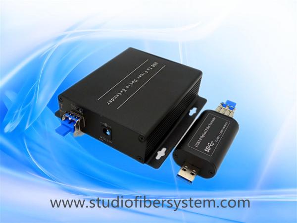3.0 USB signal to fiber optic splitter for 1CH USB3.0 distribution to 4CH at