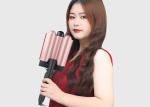 1.25 Inch Three Barrel Hair Waver Ceramic Body Adjustable Heat Settings
